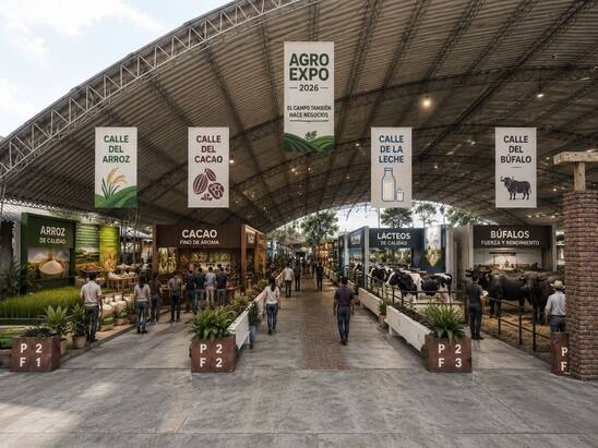 Agroexpo 2026: tres días para mostrar la fuerza del agro ecuatoriano, este jueves