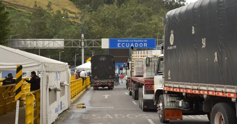 Ecuador logra giro histórico en comercio con Colombia