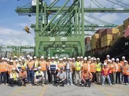 PSA Panama inaugura un nuevo escáner fijo de contenedores