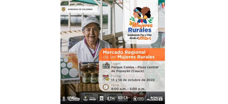 Internacional Colombia: Popayán tendrá el primer mercado regional de mujeres rurales