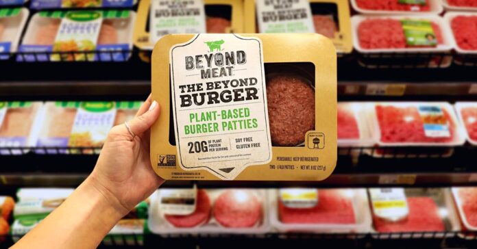 La carne de origen vegetal registra un crecimiento casi nulo