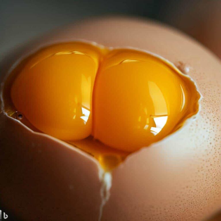 Doble yema en un huevo de gallina: una enfermedad o no