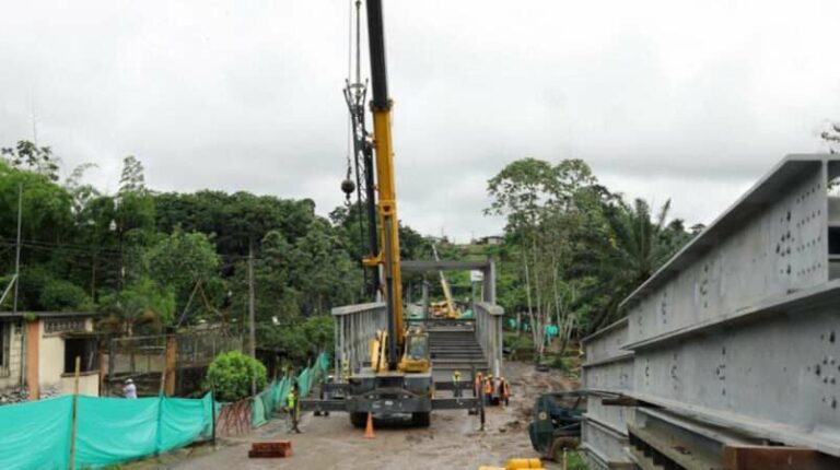 Puente sobre el Río Blanco estará operativo el 23 de diciembre