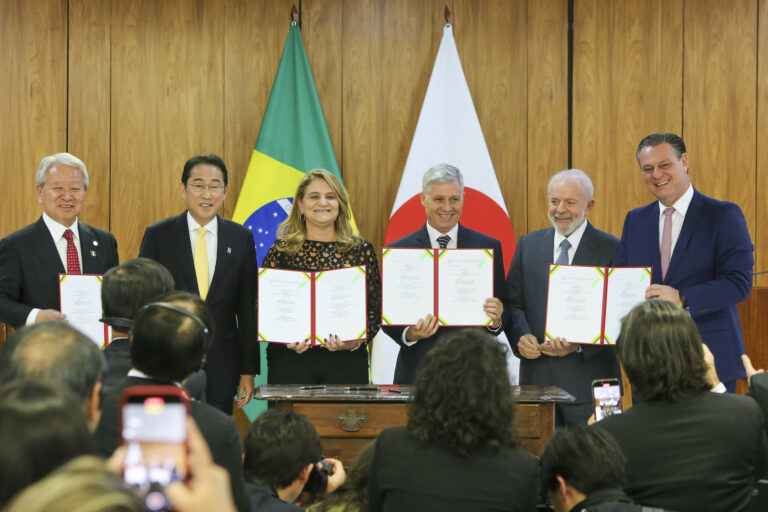 INTERNACIONAL: Brasil y Japón firman asociación para la recuperación de zonas degradadas