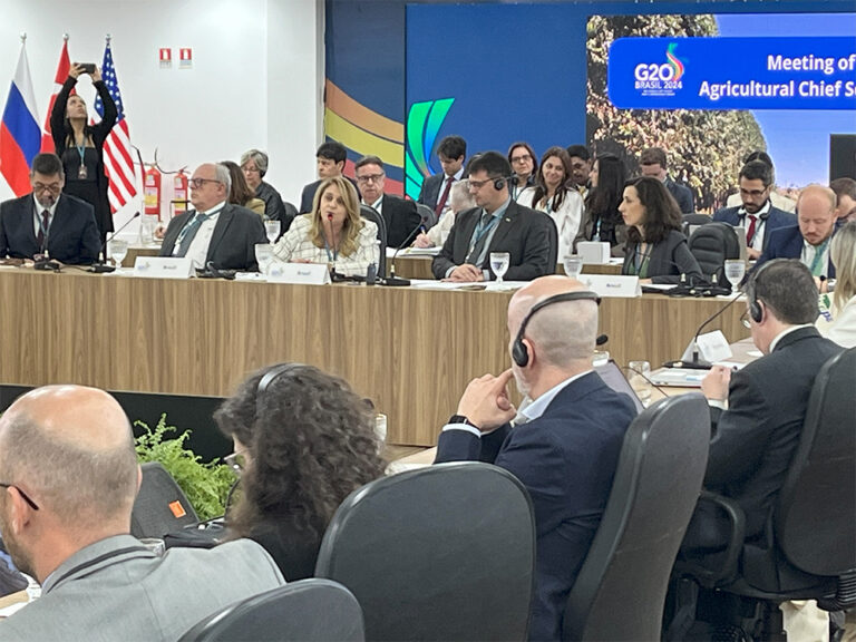 INTERNACIONAL:  Líderes de la ciencia agrícola del G20 defienden unidad para combatir el hambre