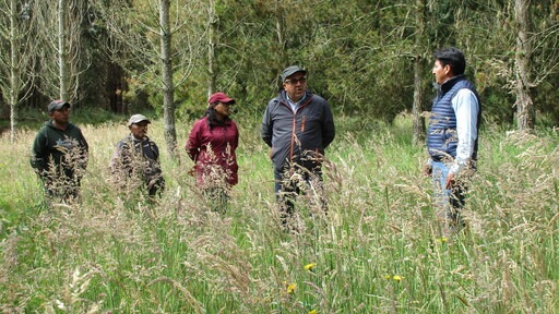 Comunidad de Macaló Grande recibe tierras para pastoreo en el bosque San Elías