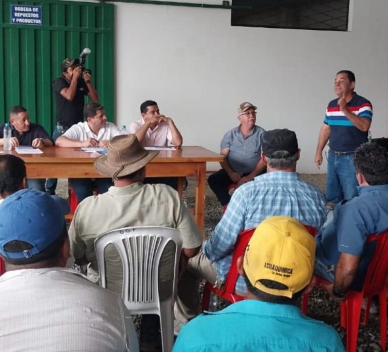 ECUADOR.   Palacios: Evaluación hasta este viernes, determinará importaciones de maíz