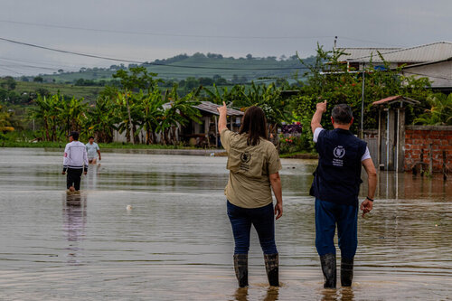 Más de 13,000 familias recibirán ayuda del WFP tras estragos del invierno en Ecuador