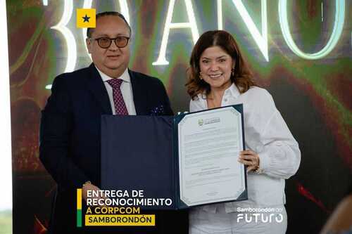 CORPCOM celebra 30 años y recibe reconocimiento en Samborondón