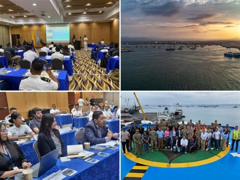 Autoridad Marítima de Ecuador establecerá red nacional de información para combatir el biofouling