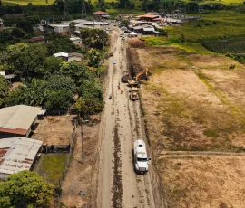ECUADOR: Inician trabajos de rehabilitación vial en El Empalme con inversión de USD 13,3 millones