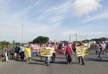 ECUADOR: Arroceros marcharon en Nobol por incumplimiento del precio mínimo